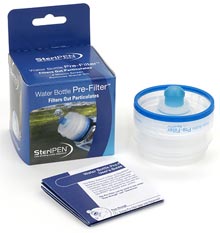 Pre-Filter for water bottle